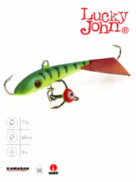 Балансир Lucky John FIN 4 + тр. 60мм/36RT блистер