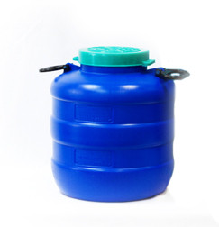 Бочка 30 л. круглая цветная