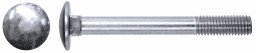 Болт М6*70 мебельный, с полукруглой головкой DIN603