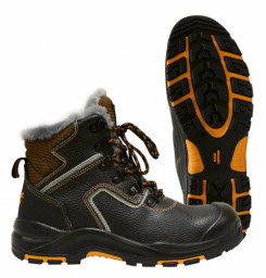 Ботинки PERFECT PROTECTION-КЕВЛАР ПУ-Нитрил с ПП и АС на натуральном меху