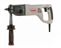Дрель алмазного сверления с микроударом 1400Вт CROWN CT32072DH BMC