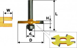 Фреза кромочная фальцевая ЭНКОР 50,8*5 мм