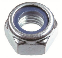 Гайка М8 самоконтрящаяся из нержавеющей стали А2 DIN985