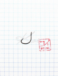 Крючок KOI KAIZU-RING размер 4 (INT)/12 (AS) цвет BN 10шт