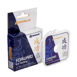 Леска FORWARD ICE FISHING 0,105mm/50m Nylon Transparent (N-FIF-0.105-50) Nisus