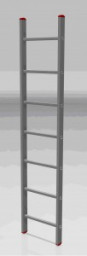 Лестница 1 х 11 алюминиевая Новая высота NV100