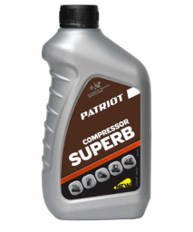 Масло компрессорное полусинтетическое PATRIOT COMPRESSOR OIL GTD 250/VG 100 ,1л