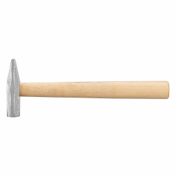 Молоток слесарный, 400 г, квадратный боек, деревянная рукоятка