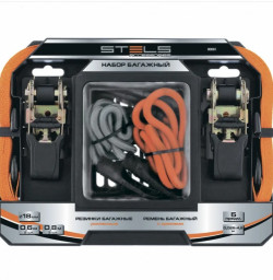 Набор стяжек и резинок для фиксации грузов// Stels