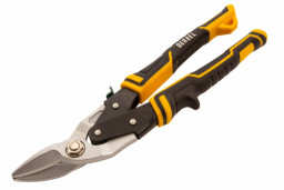 Ножницы по металлу 270мм  прямой и правый рез сталь-СrMo  трехкомп.рук-ки  Denzel