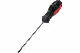 Отвертка PH0х100 мм Anti-Slip двухкомп рукоятка CrV  МАТRIХ