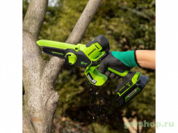 Пила аккумуляторная GREENWORKS G24MCS10 ( без АКБ и ЗУ)