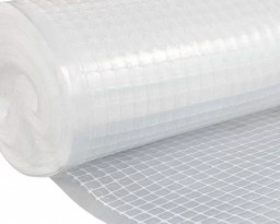 Пленка полиэтиленовая 150 мкм армир. шир. 2м*25м с леской (стоимость погонного метра)