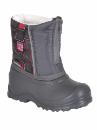 Сапоги зимние детские Nordman Joy Куб ярко-розовый принт/темно-серый