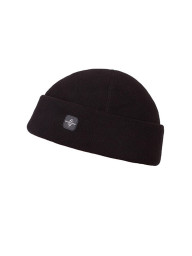 Шапка флисовая Снег черная