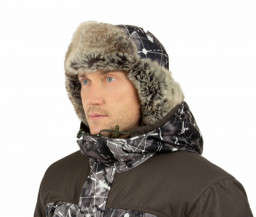 Шапка-ушанка Буран алова/траектория Нова-Текс