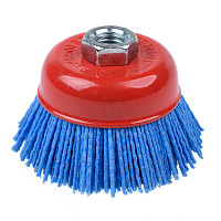 Щетка 125 мм М14 "чашка" нейлоновая YIDA