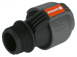 Соединитель 25 мм x 1”-наружная резьба