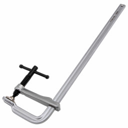 Струбцина F-образная, 100x400мм, кованая Denzel