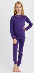 Термобелье детское ACTIVE kids (2 слоя) фиолетовый Сomfort