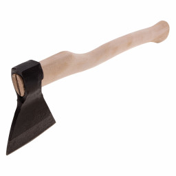 Топор кованный, в сборе, 890/1200 г, деревянное топорище, 500 мм, АО, 