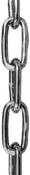 Цепь D-4 мм. с длинным звеном D2 DIN763 / цена за метр