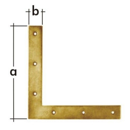 Уголок оконный (R)NA6 60*10*2 мм