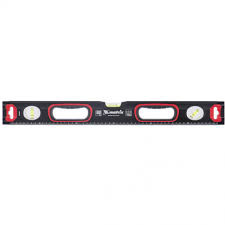 Уровень 800 мм 3 глазка алюминиевый, усиленный, фрезерованный 2 комп. рукоятки MATRIX