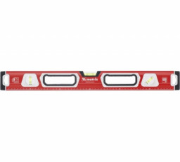 Уровень 800 мм алюминиевый, магнит., фрезерованный, 3 глазка (1 зеркал.), 2 комп. рукоятки Matrix