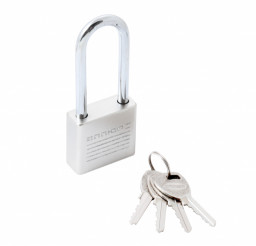 Замок навесной АЛЛЮР ВС1Ч-038Д EXTRA длинная дужка d6мм 4кл