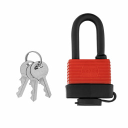 Замок навесной всепогодный, 40 мм, удлиненная дужка Matrix