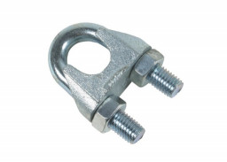 Зажим D-10 мм для стальных канатов DIN 741